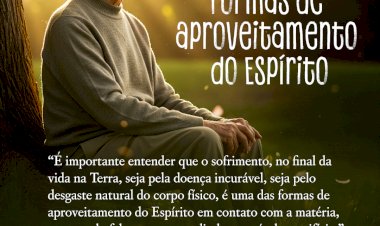 Em defesa da vida, rumo à paz | Formas de aproveitamento do Espírito
